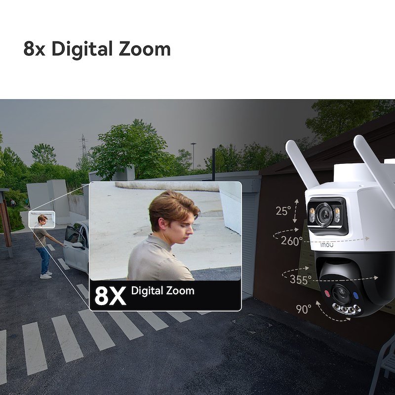 Imou Telecamera smart Aov Pt Dual 3k + 3k