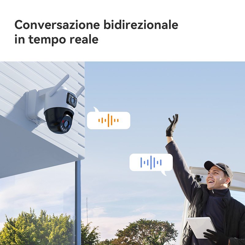 Imou Telecamera smart Aov Pt Dual 3k + 3k