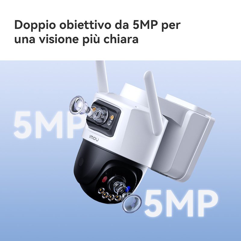 Imou Telecamera smart Aov Pt Dual 3k + 3k