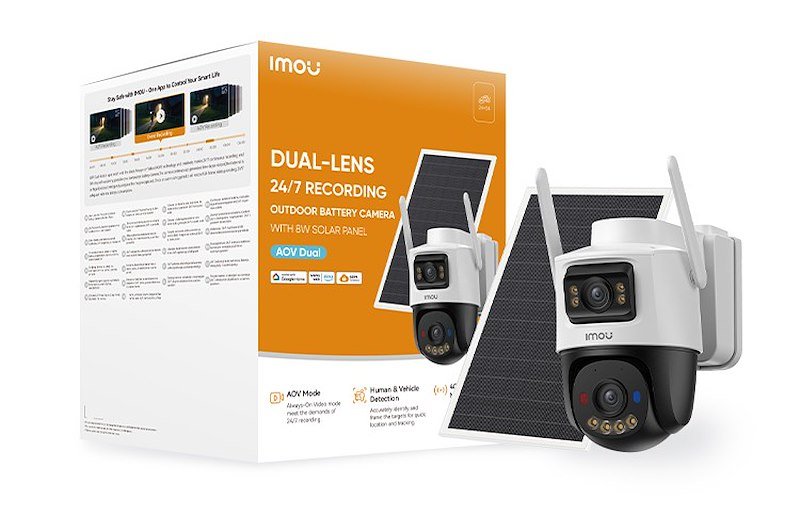 Imou Telecamera smart Aov Pt Dual 3k + 3k