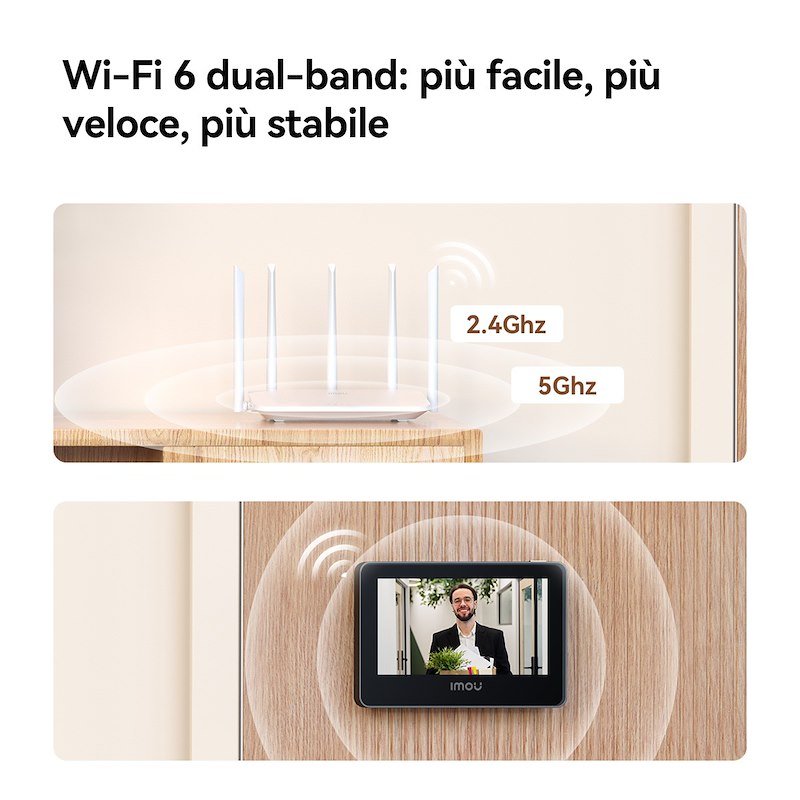 Imou Video spioncino smart Vd1-5m0s