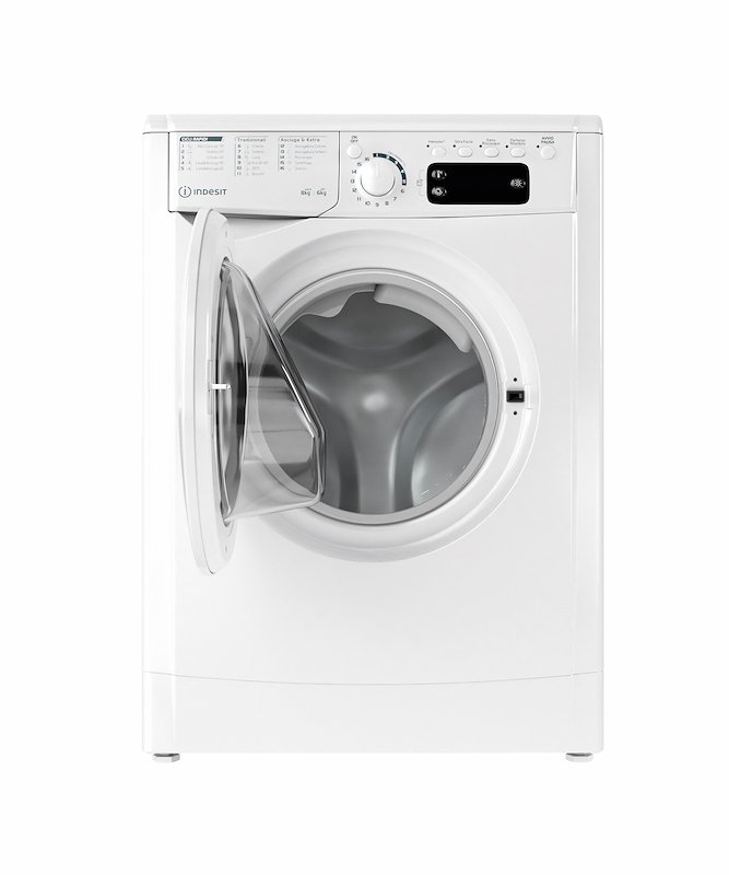 Indesit Lavasciuga Ewde 861483 W It N 8/6 Kg Bianco