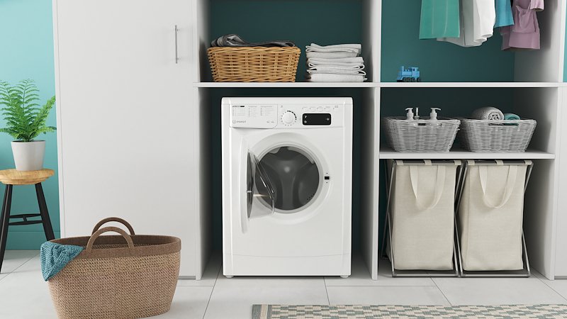 Indesit Lavasciuga Ewde 861483 W It N 8/6 Kg Bianco