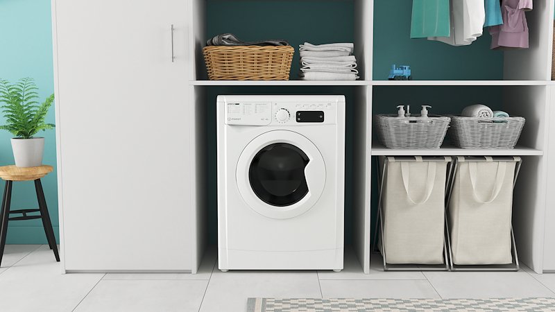 Indesit Lavasciuga Ewde 861483 W It N 8/6 Kg Bianco