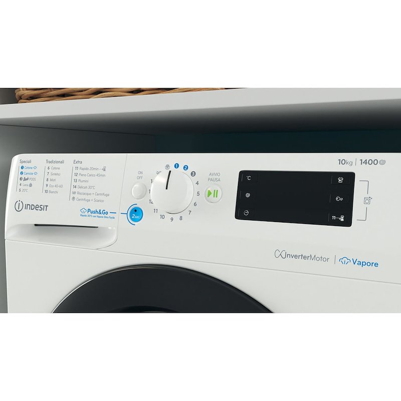 Indesit Lavatrice INNEX STEAM BWE 101496X WKV IT 10 Kg Bianco