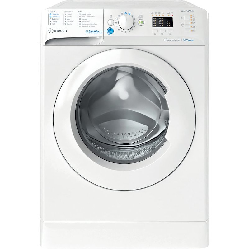 Indesit Lavatrice 8Kg BWA 81496X WV IT White