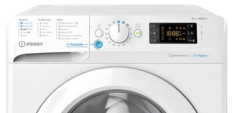 Indesit Lavatrice 9Kg Bwe 91497x Wv It Bianco