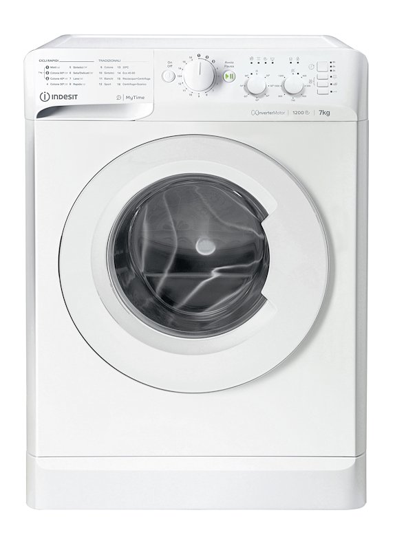Indesit Lavatrice 7Kg Mtwc 71296 W It Bianco