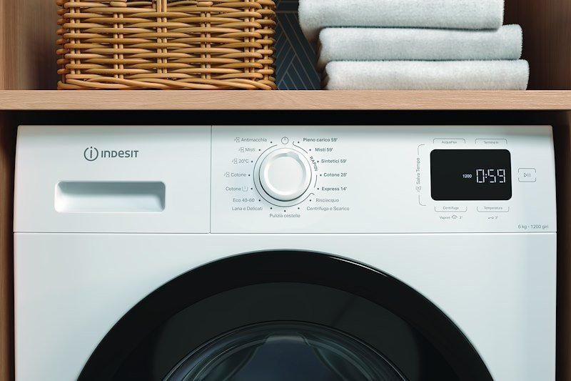 Indesit Lavatrice 6Kg Im 642b My Time It Bianco