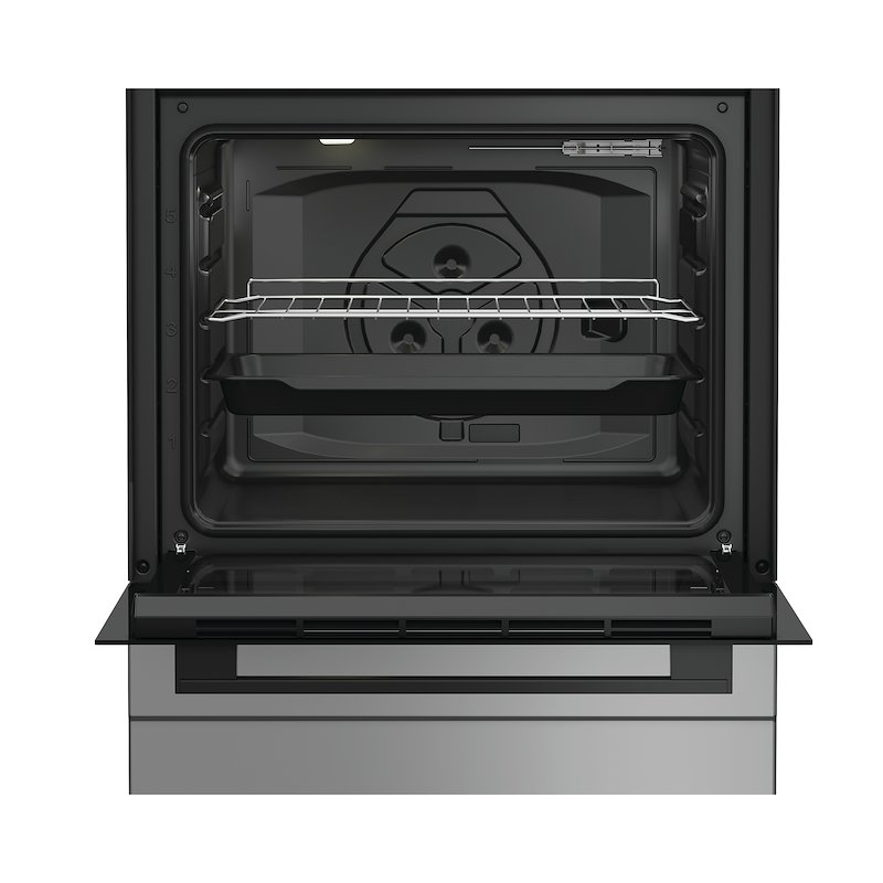 Indesit Cucina Gas Forno Elettrico I6g3pms Acciaio inox