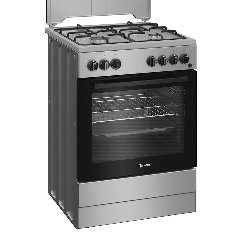 Indesit Cucina Gas Forno Elettrico I6g3pms Acciaio inox