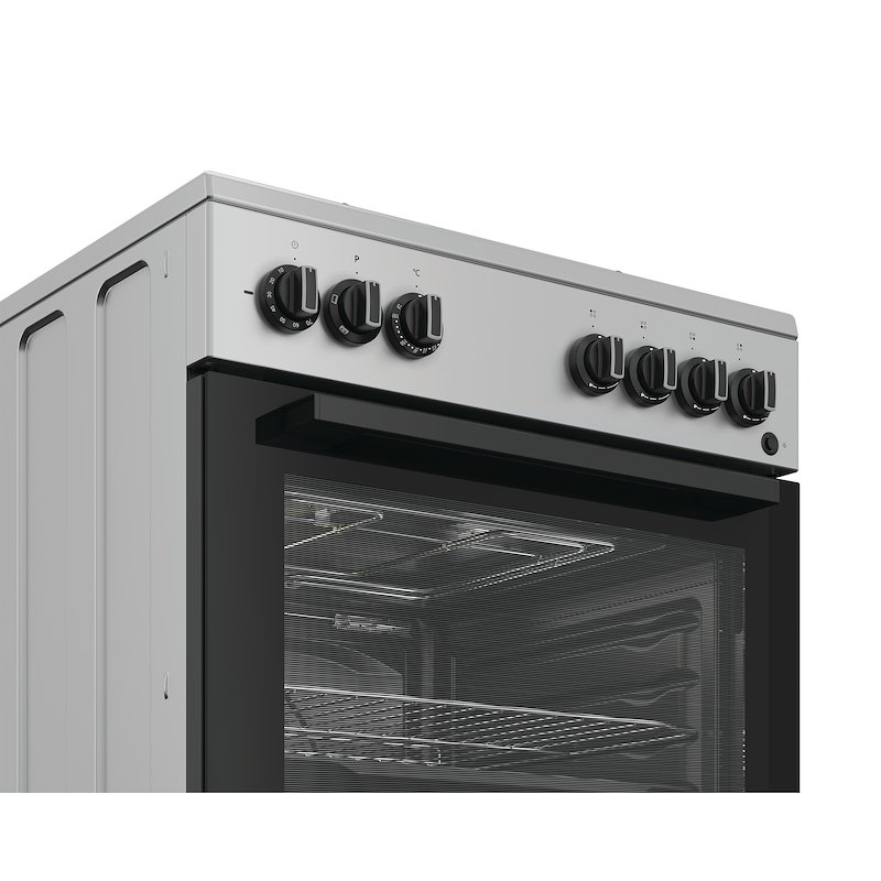 Indesit Cucina Gas Forno Elettrico I6g3pms Acciaio inox