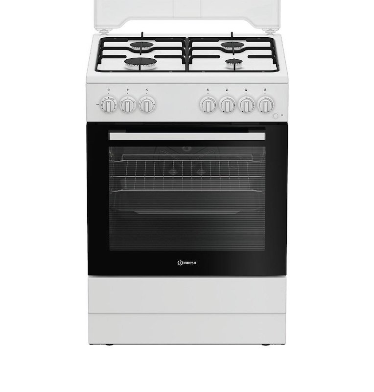 Indesit Cucina Gas Forno Elettrico I6g3pmw Bianco