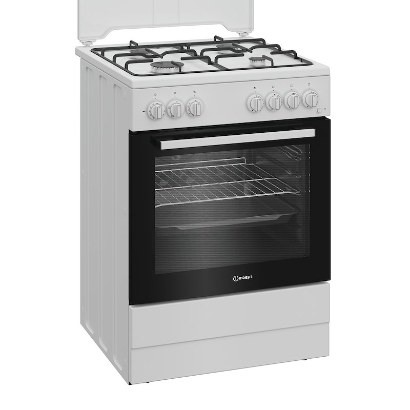 Indesit Cucina Gas Forno Elettrico I6g3pmw Bianco