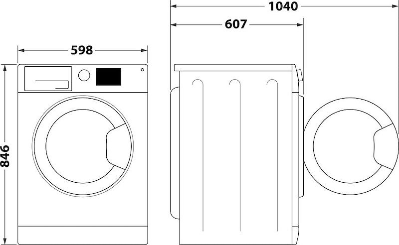 Indesit Asciugatrice 9Kg 	C YD 93D WW IT Bianco