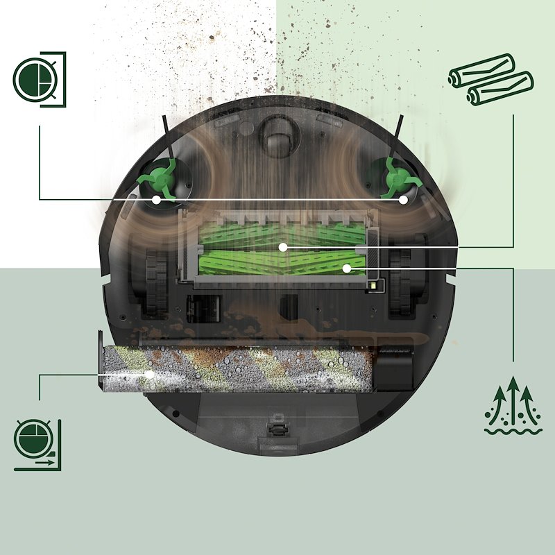iRobot Roomba Max 705 Combo + stazione AutoWash Black