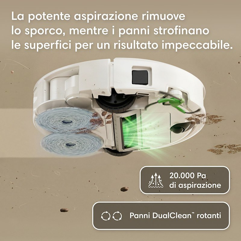 Irobot Robot Roomba Plus 415 Combo + AUTOWASH DOCK