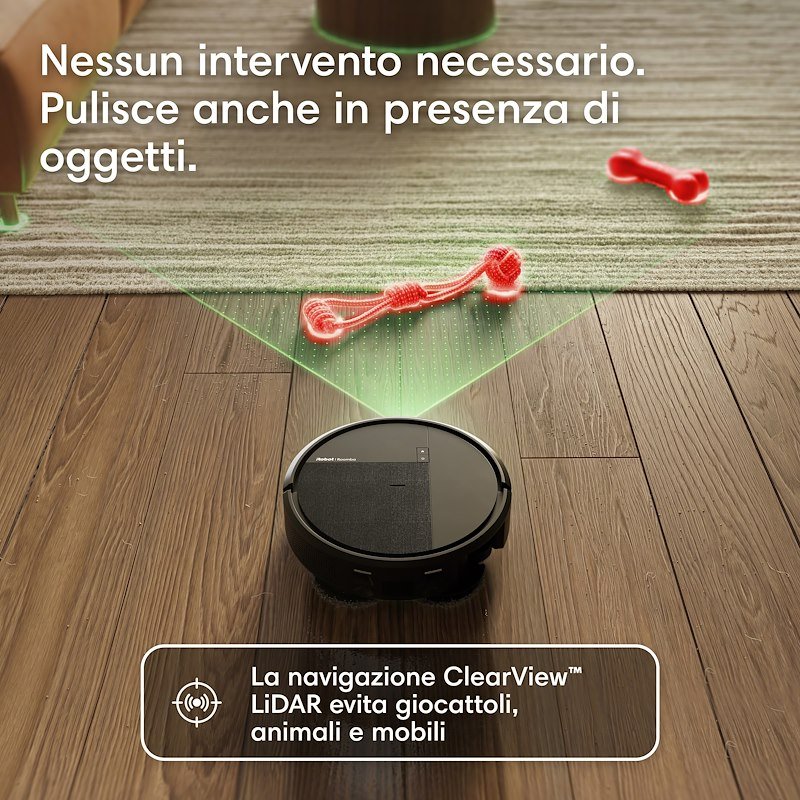 Irobot Robot Aspirapolvere Roomba Plus 515 Combo + AutoWash™ Dock Black