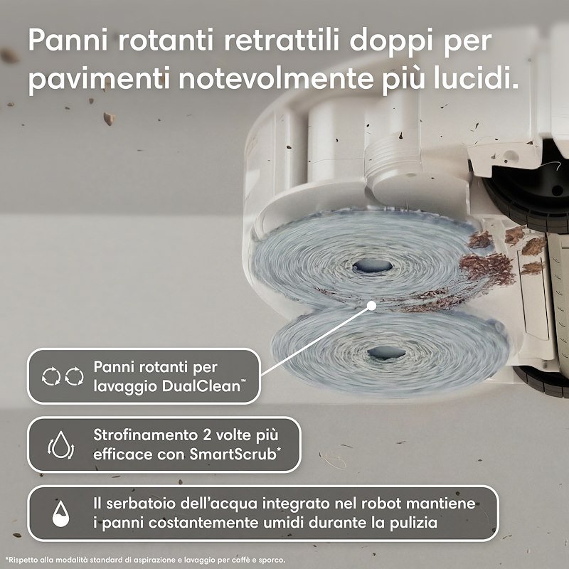 Irobot Roomba Plus 575 Combo + Autowash Dock White