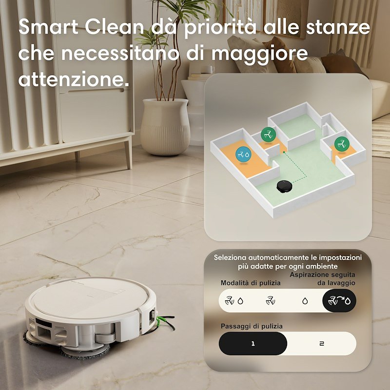 Irobot Roomba Plus 575 Combo + Autowash Dock White