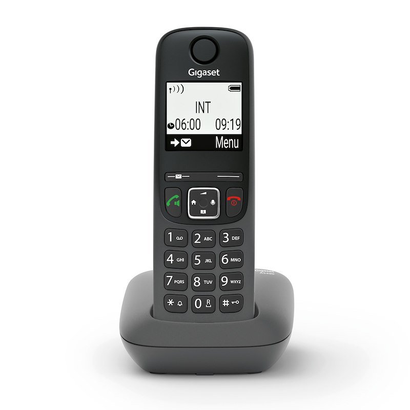Gigaset Cordless As 490 Black