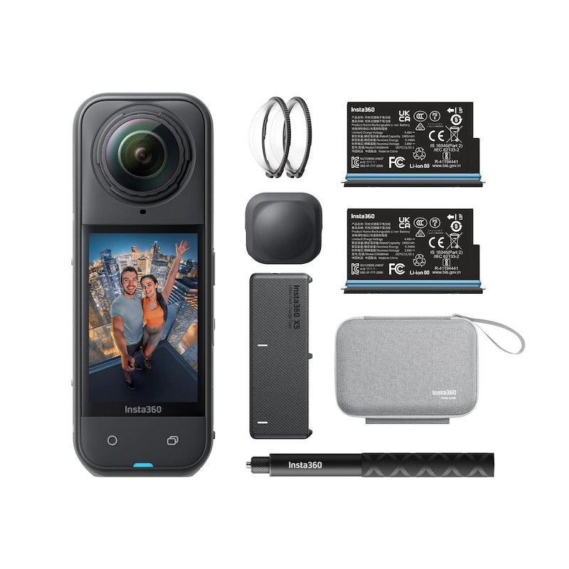 Insta360 Actioncam X5 Essential Bundle Black