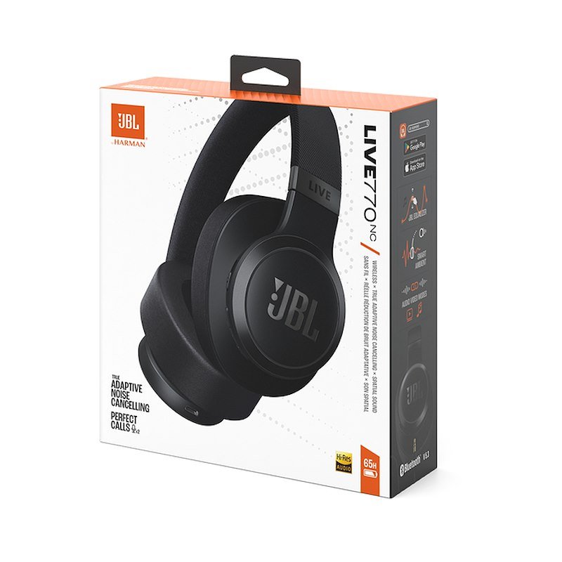 Jbl Cuffie Wireless Jbllive770nc Nero