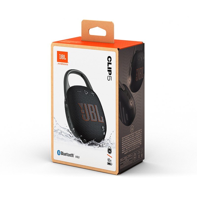 Jbl  Altoparlante portatile mono Clip 5 Nera Jblclip5blk