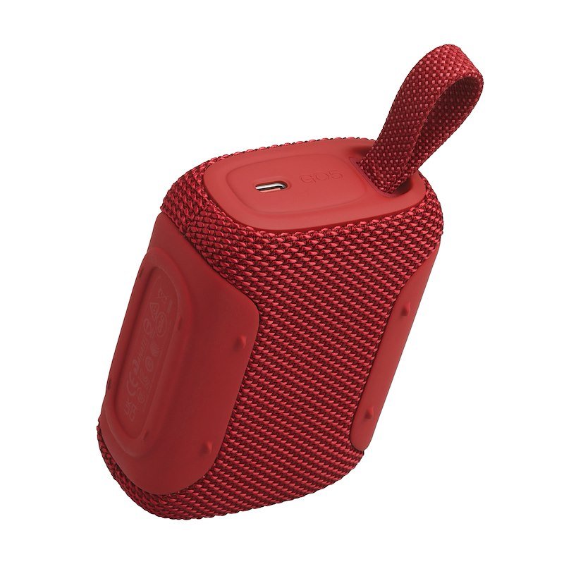 Jbl Diffusore compatto waterproof e antiurto GO 5 Jblgo5red Rosso