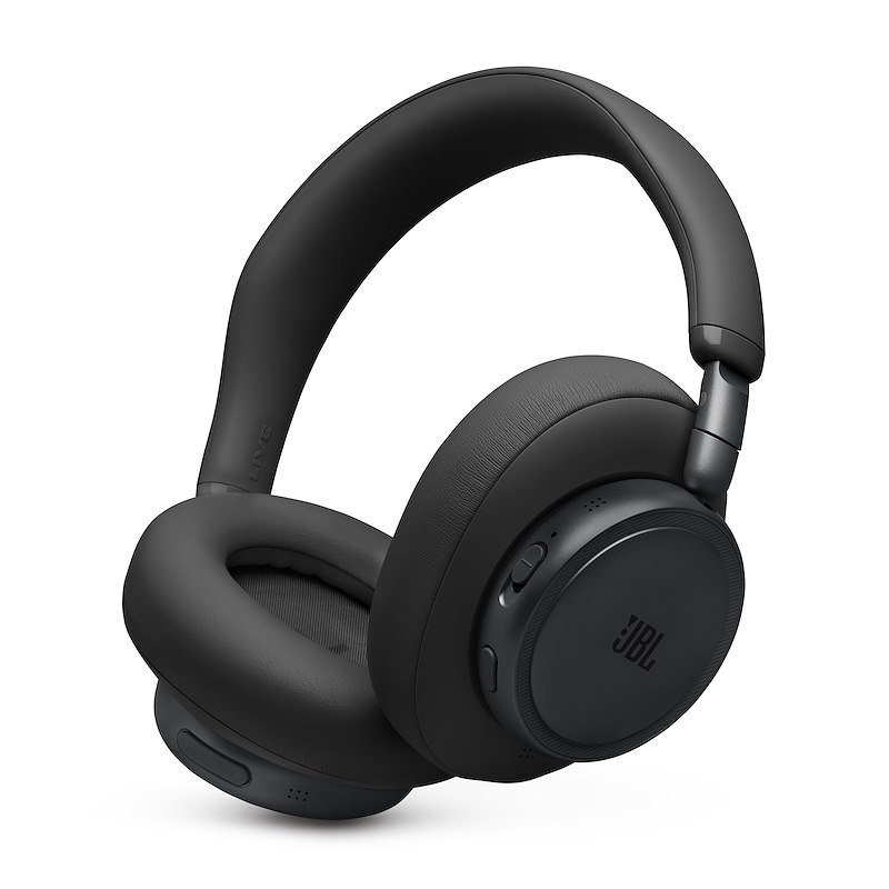 Jbl Cuffie circumaurali wireless con cancellazione del rumore LIVE 780NC BLACK