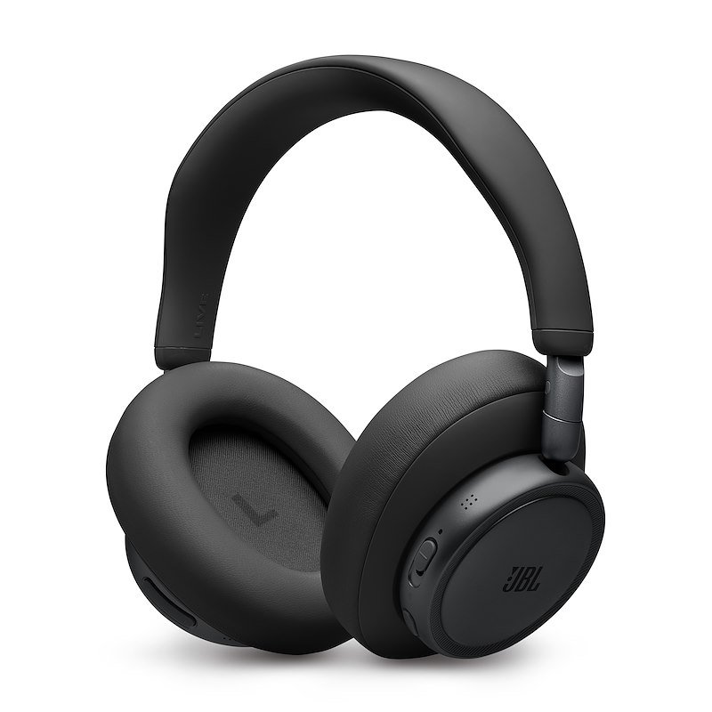 Jbl Cuffie circumaurali wireless con cancellazione del rumore LIVE 780NC BLACK