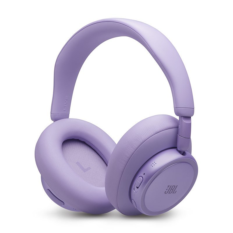 Jbl Cuffie circumaurali wireless con cancellazione del rumore LIVE 780NC PURPLE