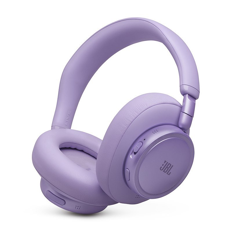 Jbl Cuffie circumaurali wireless con cancellazione del rumore LIVE 780NC PURPLE