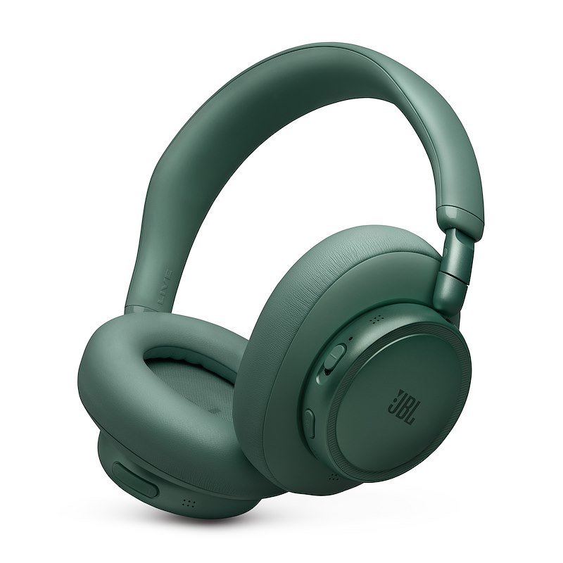 Jbl Cuffie circumaurali wireless con cancellazione del rumore LIVE 780NC Green