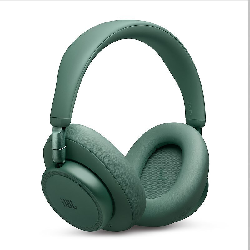 Jbl Cuffie circumaurali wireless con cancellazione del rumore LIVE 780NC Green