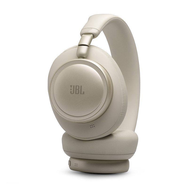 Jbl Cuffie circumaurali wireless con cancellazione del rumore LIVE 780NC Champagne