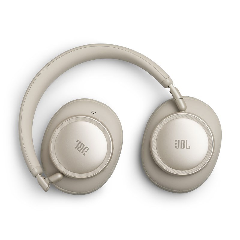 Jbl Cuffie circumaurali wireless con cancellazione del rumore LIVE 780NC Champagne