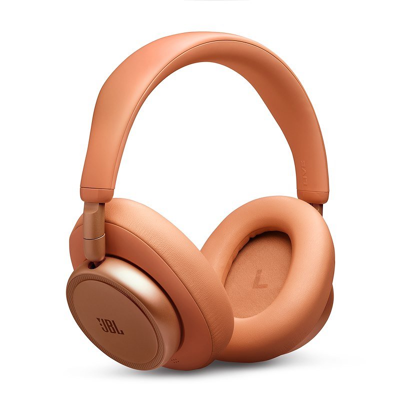 Jbl Cuffie circumaurali wireless con cancellazione del rumore LIVE 780NC ORANGE