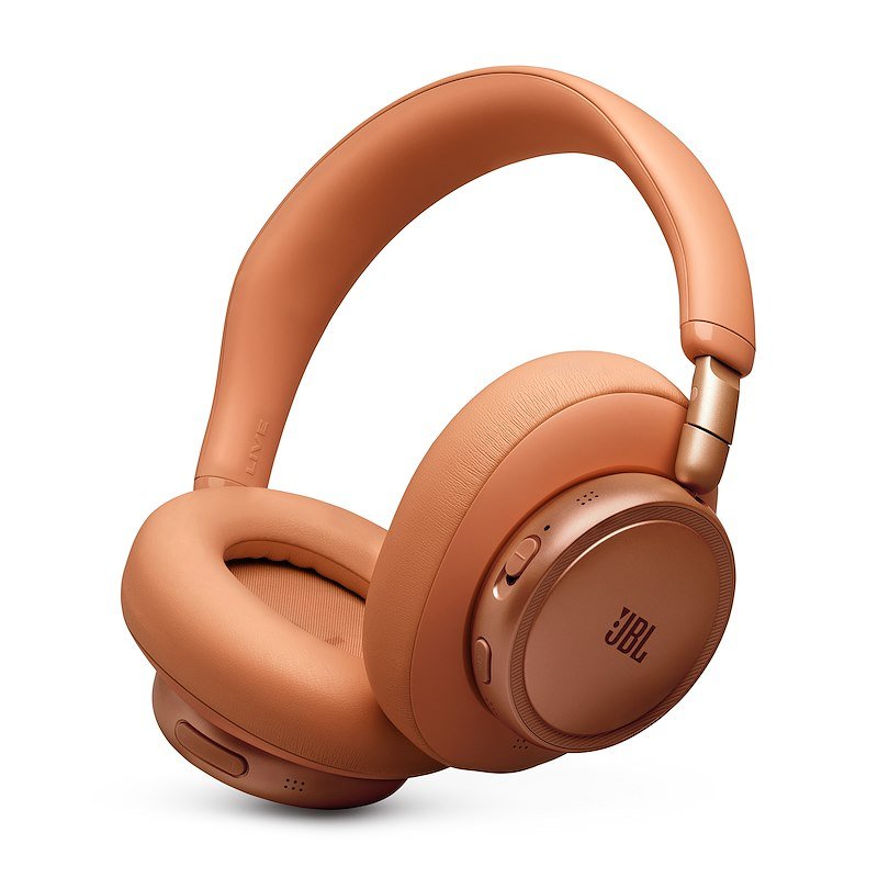 Jbl Cuffie circumaurali wireless con cancellazione del rumore LIVE 780NC ORANGE
