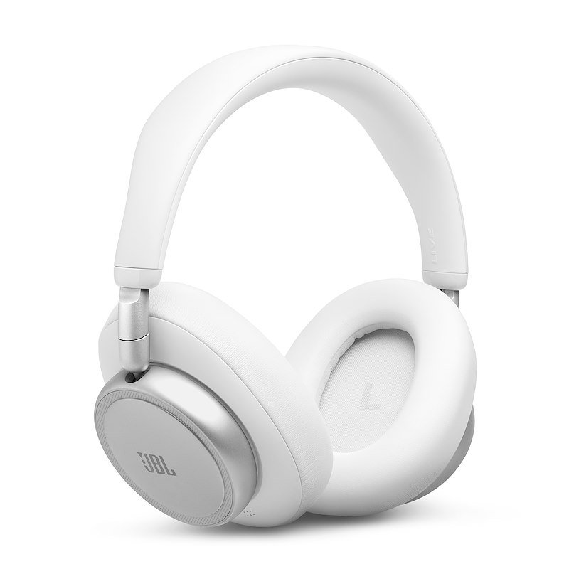 Jbl Cuffie circumaurali wireless con cancellazione del rumore LIVE 780NC bianco