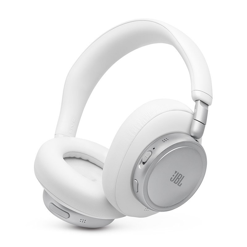 Jbl Cuffie circumaurali wireless con cancellazione del rumore LIVE 780NC bianco