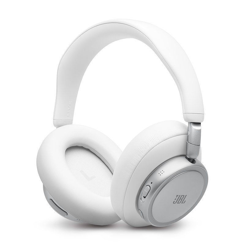 Jbl Cuffie circumaurali wireless con cancellazione del rumore LIVE 780NC bianco