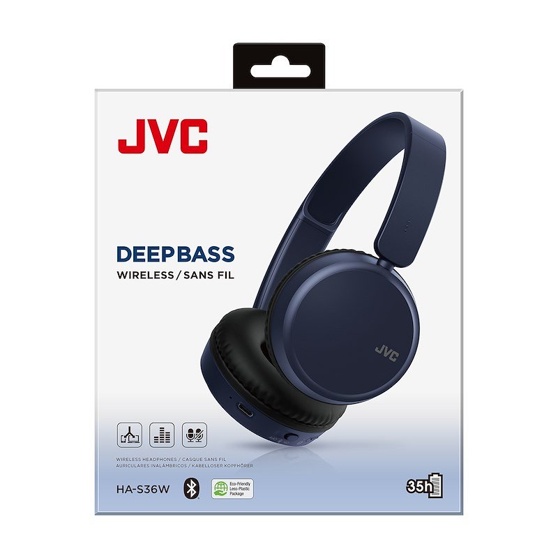 Jvc Cuffie Wireless Has36wau Blu