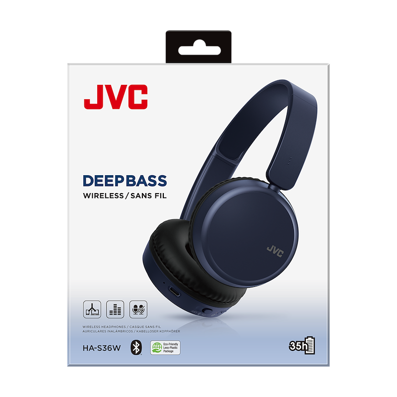 Jvc Cuffie Wireless Has36wau Blu