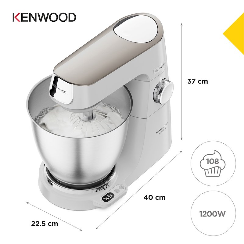 Kenwood Impastatrice Kvl65.001wh Bianco