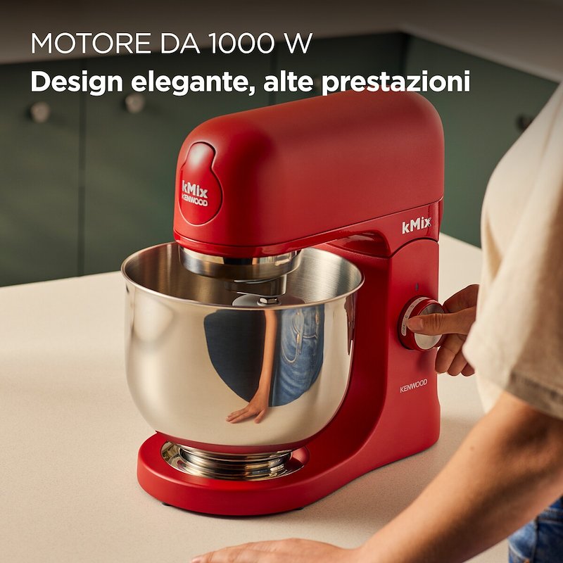 Kenwood Robot Planetaria Kmx751ard Rosso