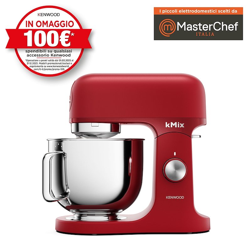Kenwood Robot Planetaria Kmx751ard Rosso