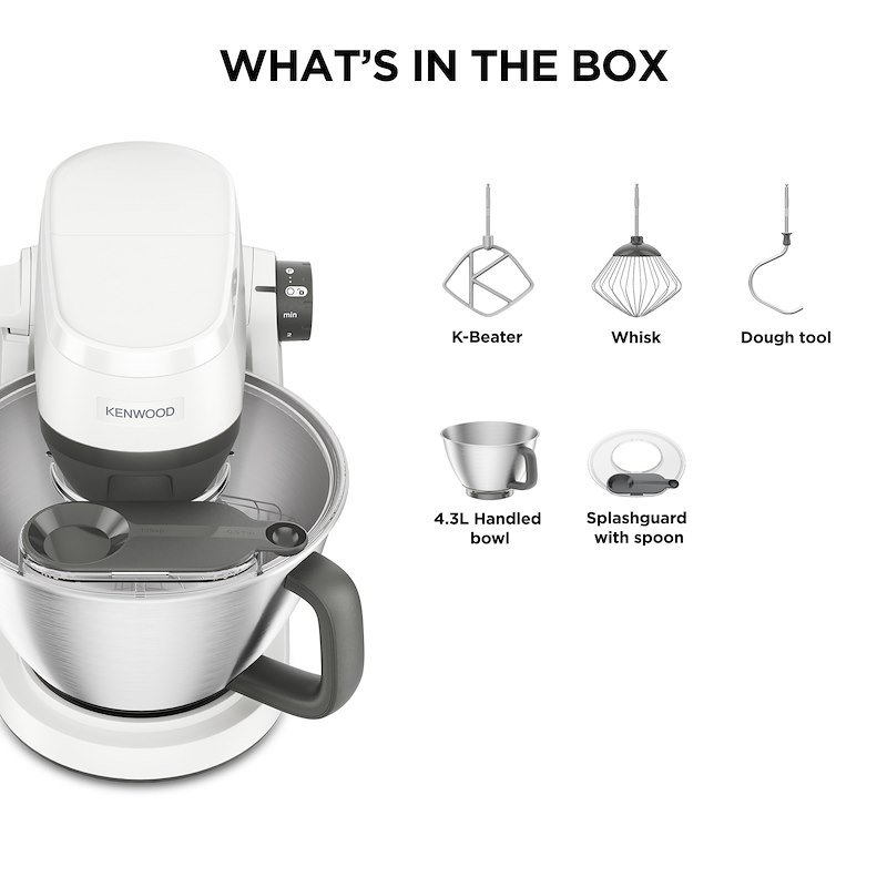 Kenwood Impastatrice Khc30.000wh Bianco