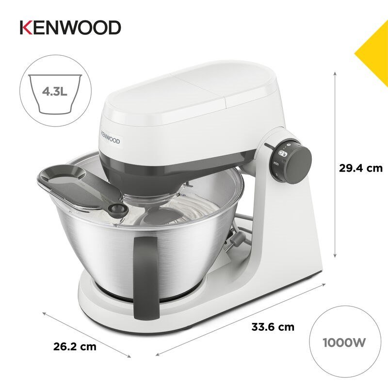 Kenwood Impastatrice Khc30.000wh Bianco