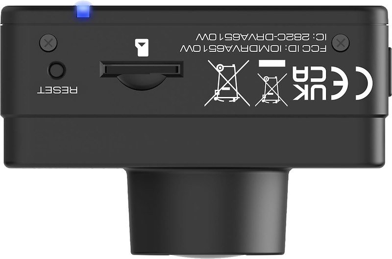 Kenwood Videocamera da cruscotto Drva510w Nero